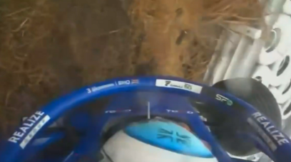 Browning crash test Super Formula