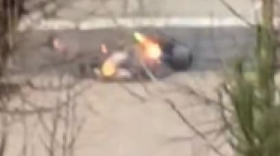 Hadjar crash Barcelona