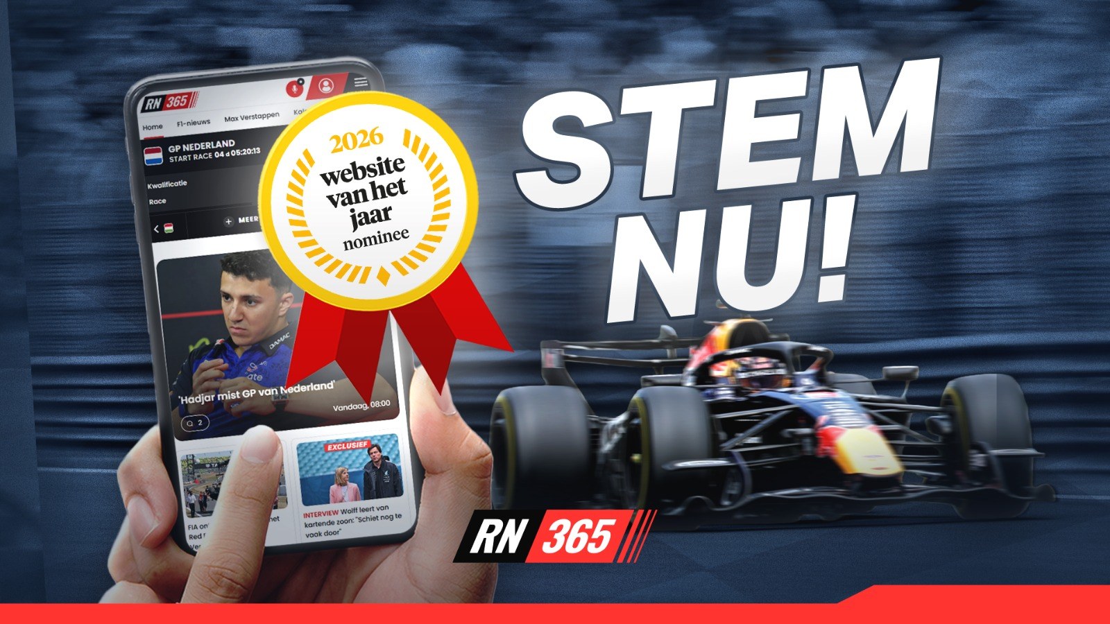 website van het jaar 2026 nominee