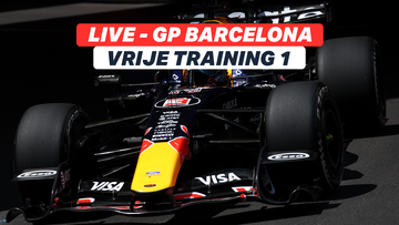 Live eerste vrije training F1 GP Barcelona 2026