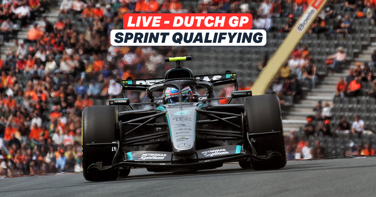 LIVE: 2026 F1 Dutch Grand Prix - Zandvoort Sprint Qualifying