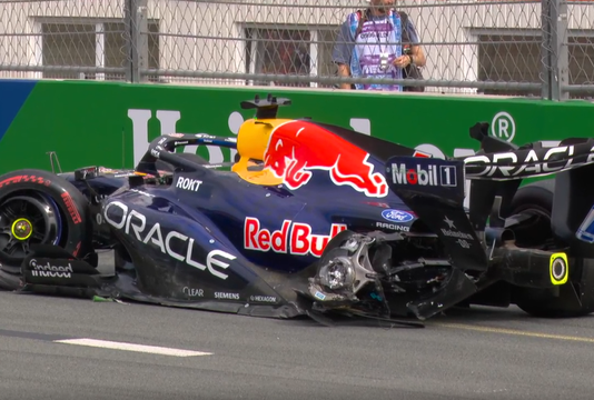 Verstappen crash Zandvoort