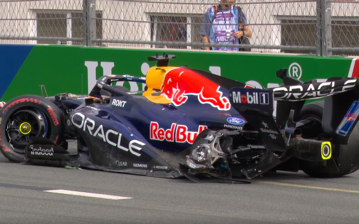 Verstappen crash Zandvoort