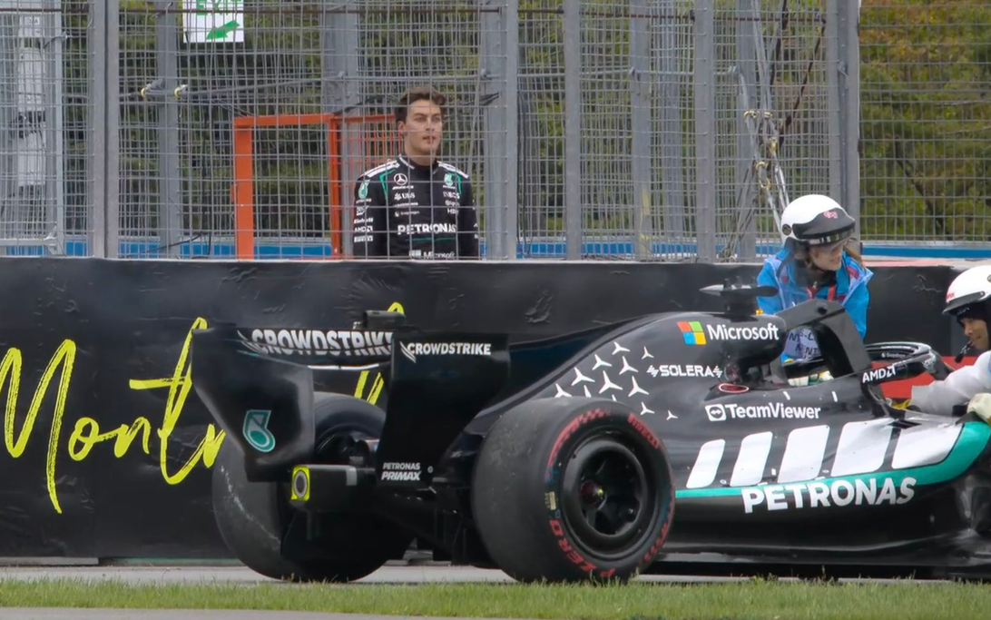 George Russell Stunned by Sudden Canadian GP Retirement
