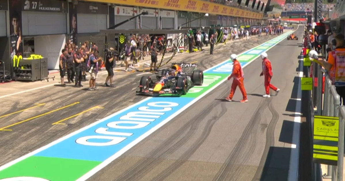 Max Verstappen and Lando Norris suffer early Austrian GP setback