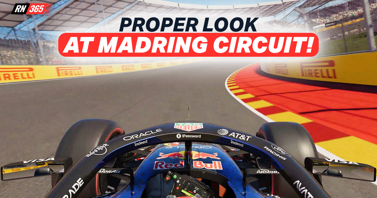 Max Verstappen onboard of Madring lap