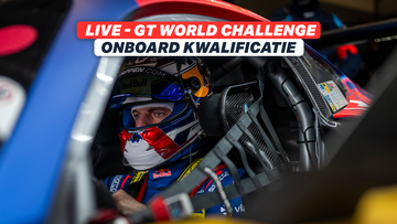 Live onboard Max Verstappen in kwalificatie GT World Challenge Portimão