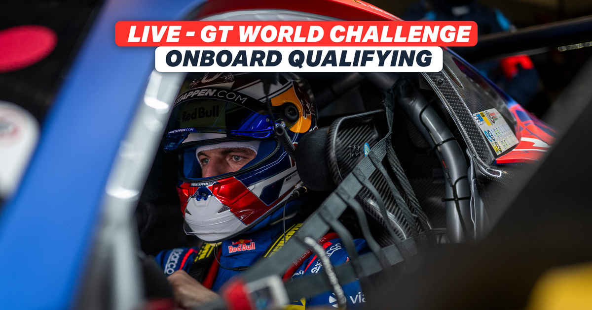 LIVE ONBOARD: Max Verstappen hits the monitor for GT World Problem in Portimao – Qualifying LIVE ONBOARD: Max Verstappen hits the monitor for GT World Problem in Portimao – Qualifying