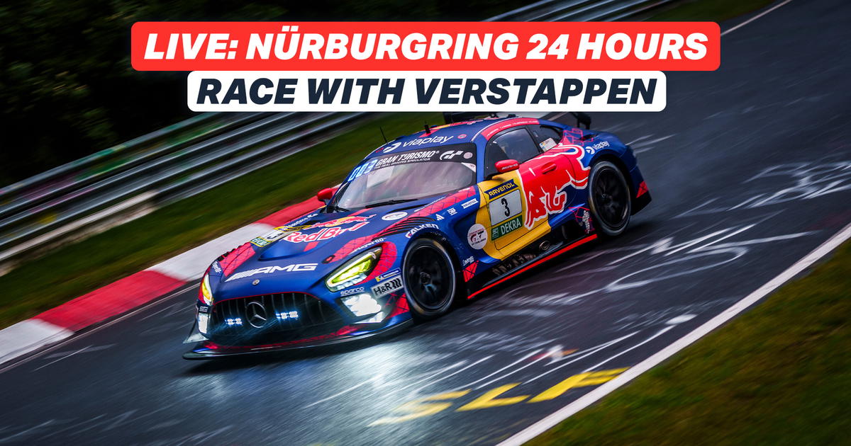LIVE: Nurburgring 24 Hours with Max Verstappen