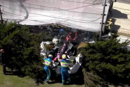 McLaughlin Barber crash