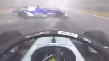 윌리엄스 주니어 드라이버, 악천후 속에서 치명적 사고 간발의 차로 회피