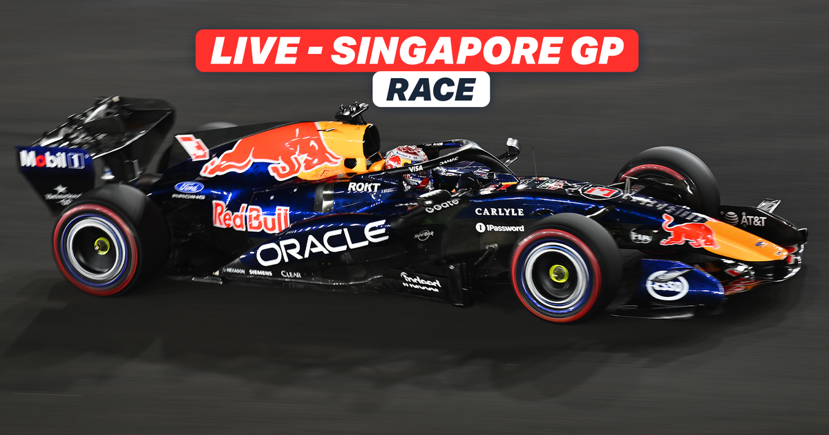 LIVE: 2026 F1 Singapore Grand Prix