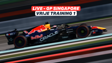Live reacties na uitdagende sessie Verstappen in Singapore