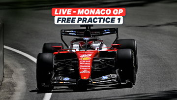 LIVE: Charles Leclerc sends statement in disrupted Monaco FP1