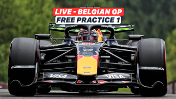 LIVE: Reaction as Verstappen fastest in Belgian GP FP1 despite major Red Bull change
