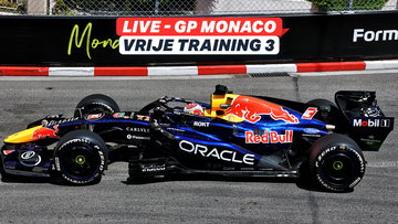 Live reacties na grote achterstand Verstappen in laatste training Monaco