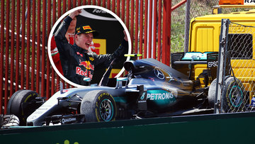 Mercedes implode as Max Verstappen secures historic F1 victory
