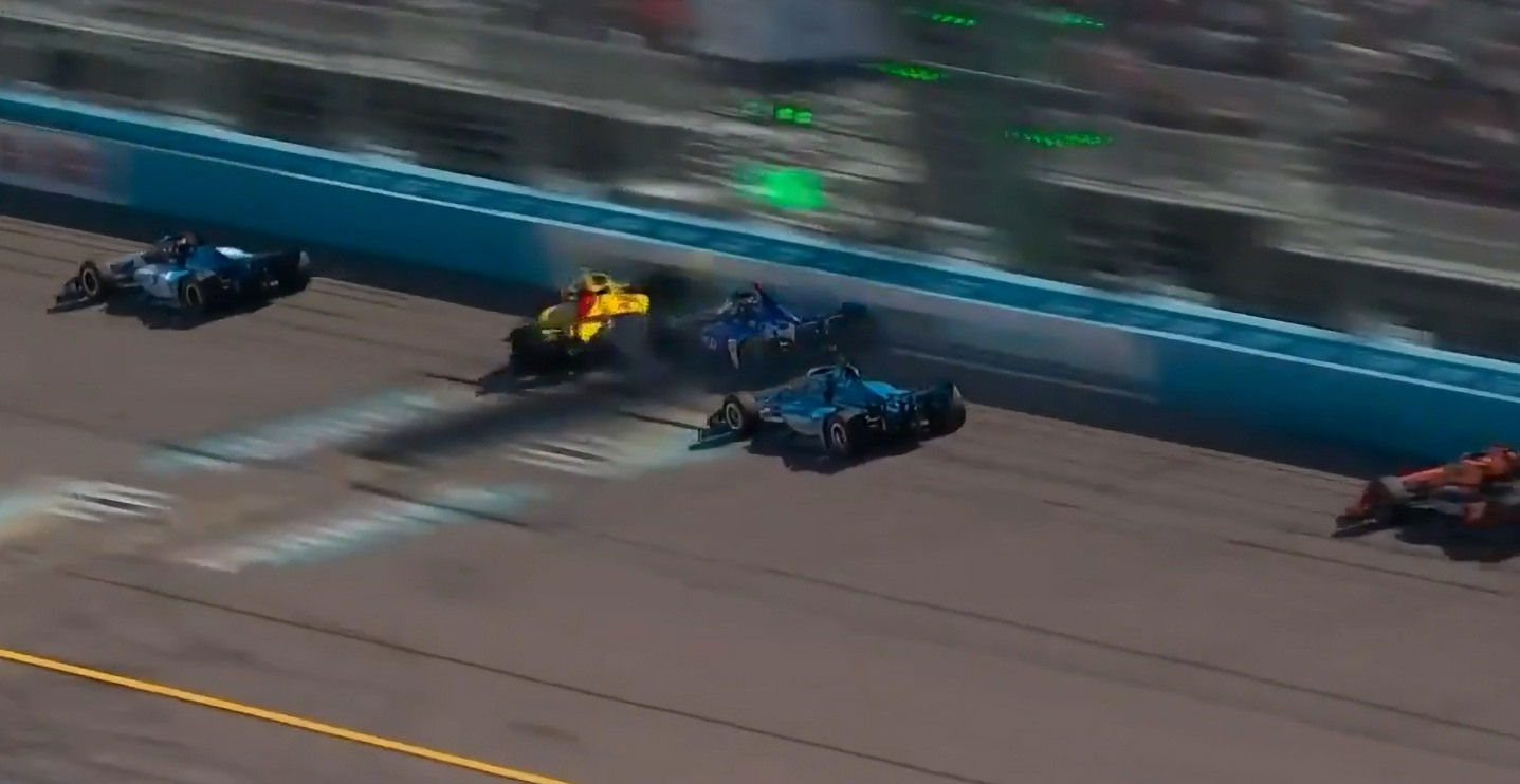 Veekay crash palou screenshot