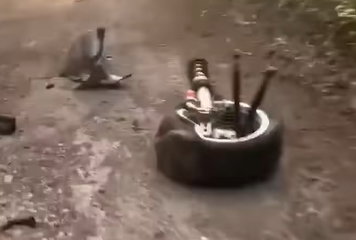 Verstappen crash screenshot