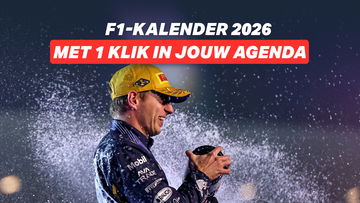 Zet de F1-kalender 2026 in jouw agenda!
