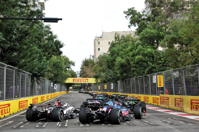 Motor Racing - Formula One World Championship - Azerbaijan Grand Prix - Race Day - Baku, Azerbaijan