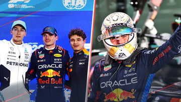 Bestrafte Verstappen tovert met zijn Red Bull in Qatar