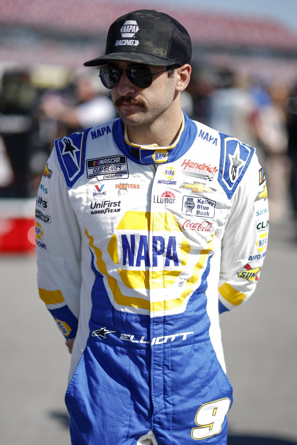 Chase Elliott April 22 2023 NASCAR Cup Series Qualifying