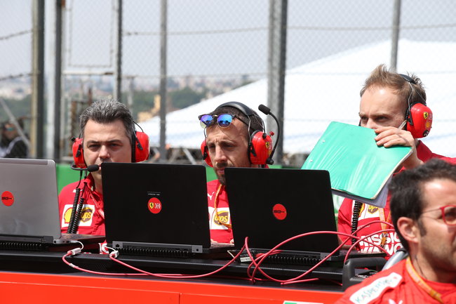 Ferrari Data Engineers F1 2019
