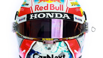 Video: Verstappen unveils new helmet design for Dutch GP