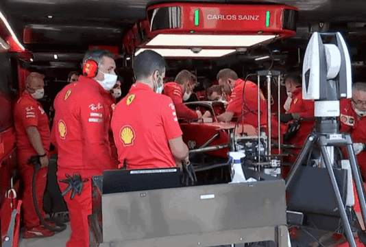 Ferrari working hard screenshot