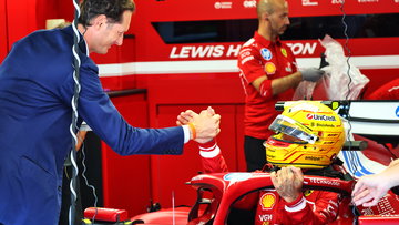 Ferrari chairman issues statement after stunning first Lewis Hamilton win