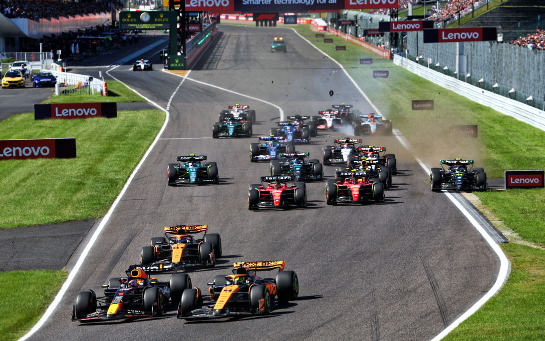 F1 GP Japan 2024 race start