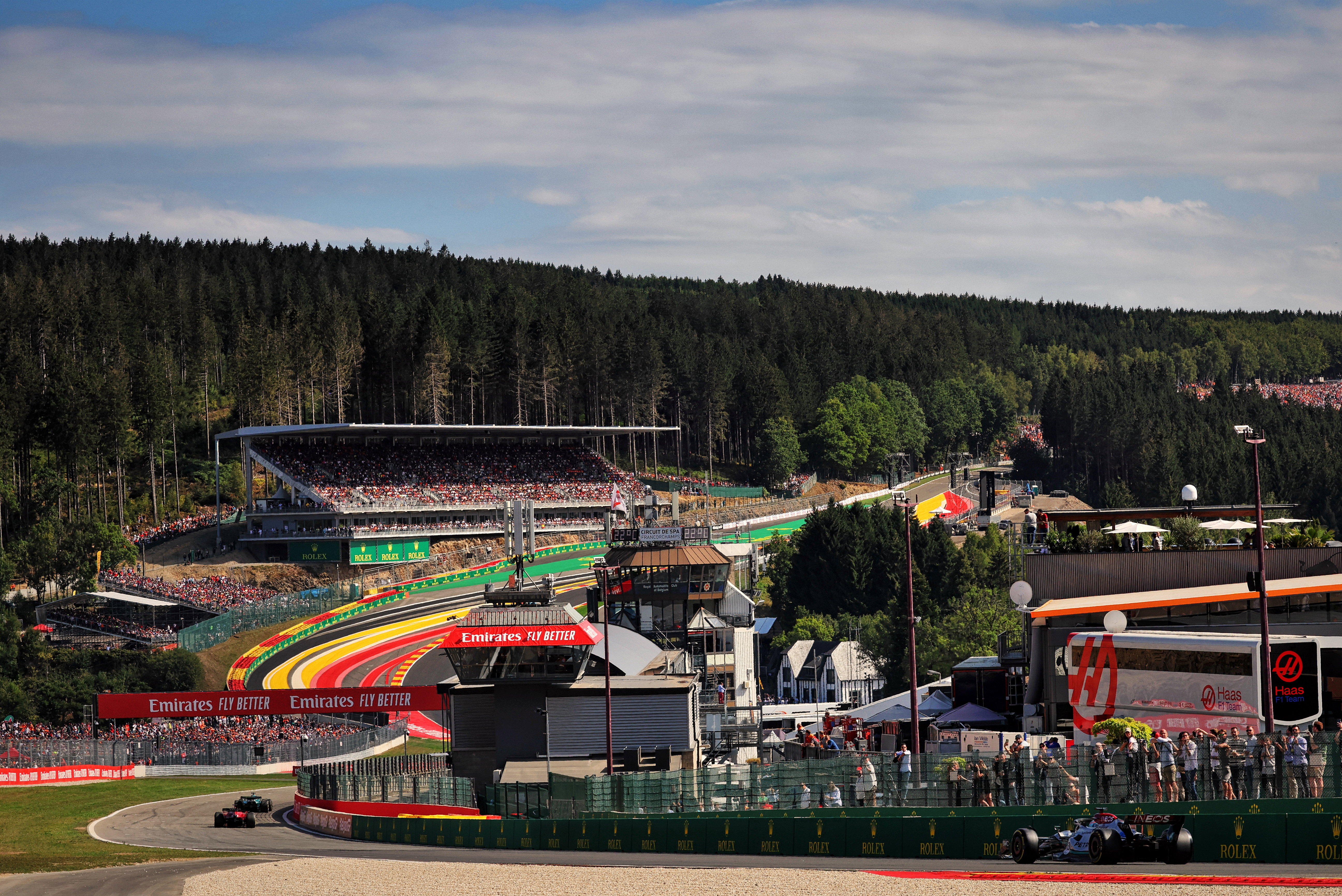 F1 Grand Prix Belgium Spa Francorchamps circuit 2022