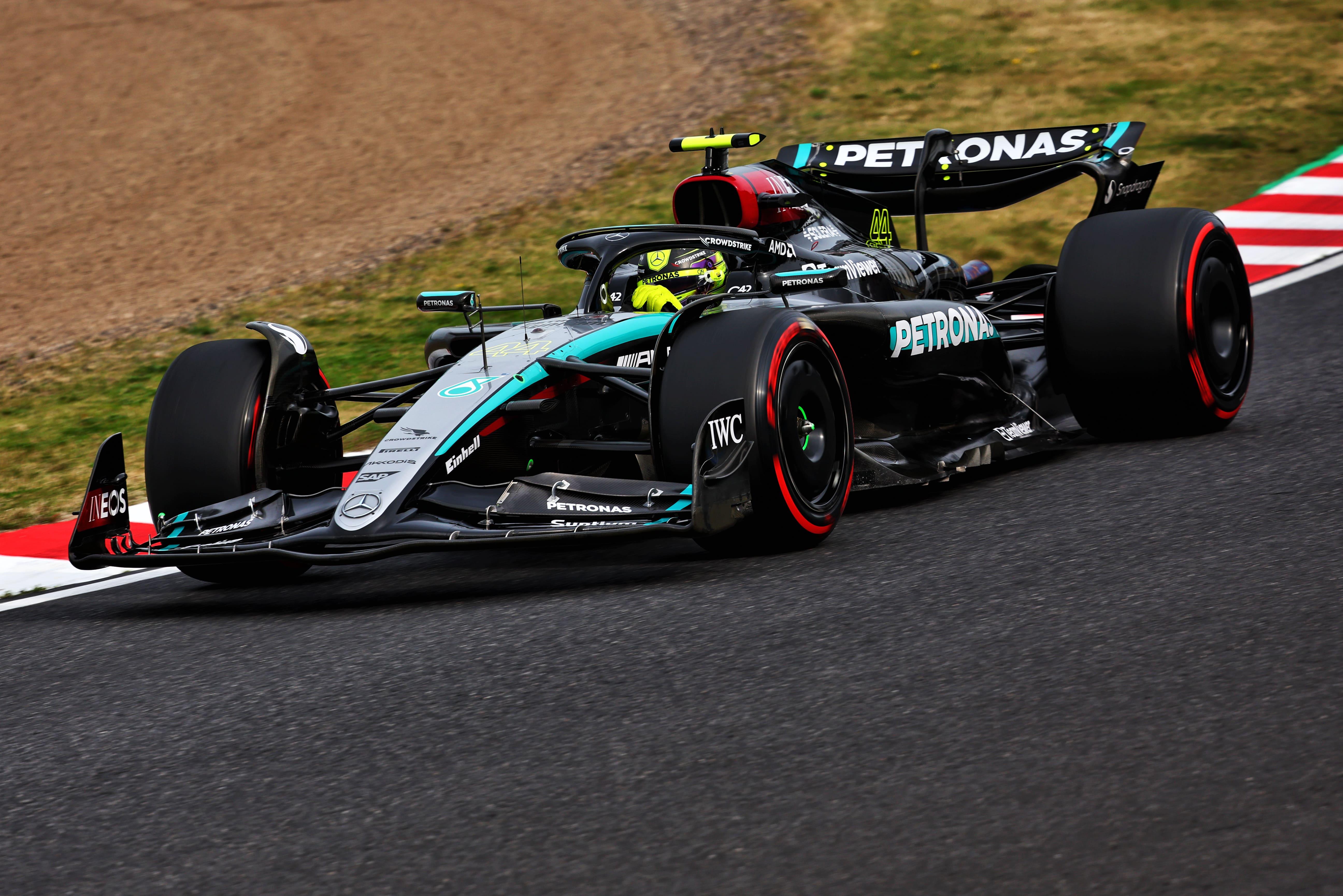 F1 Japan GP Qualifying Lewis Hamilton 2024