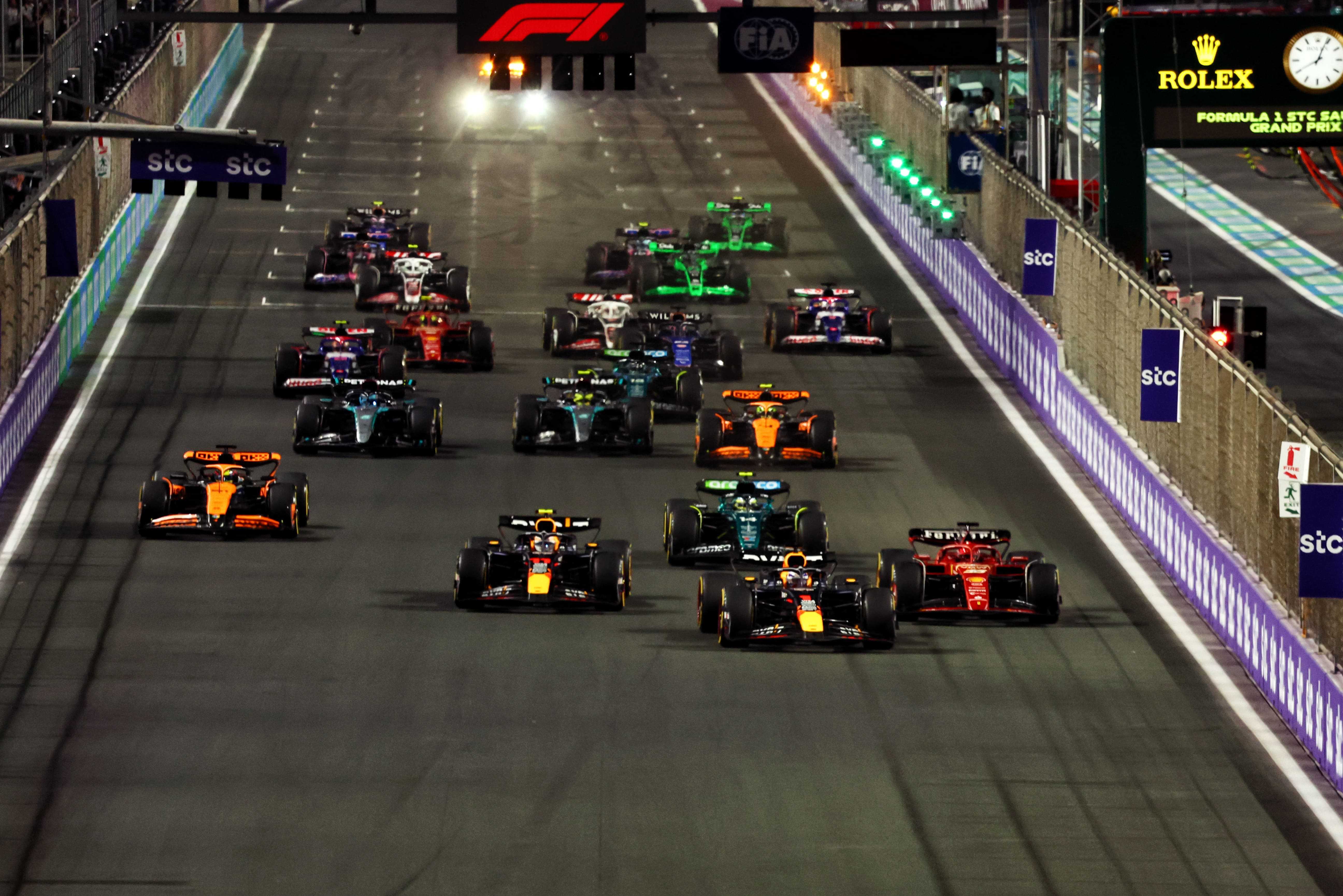 F1 Jeddah 2024 race start