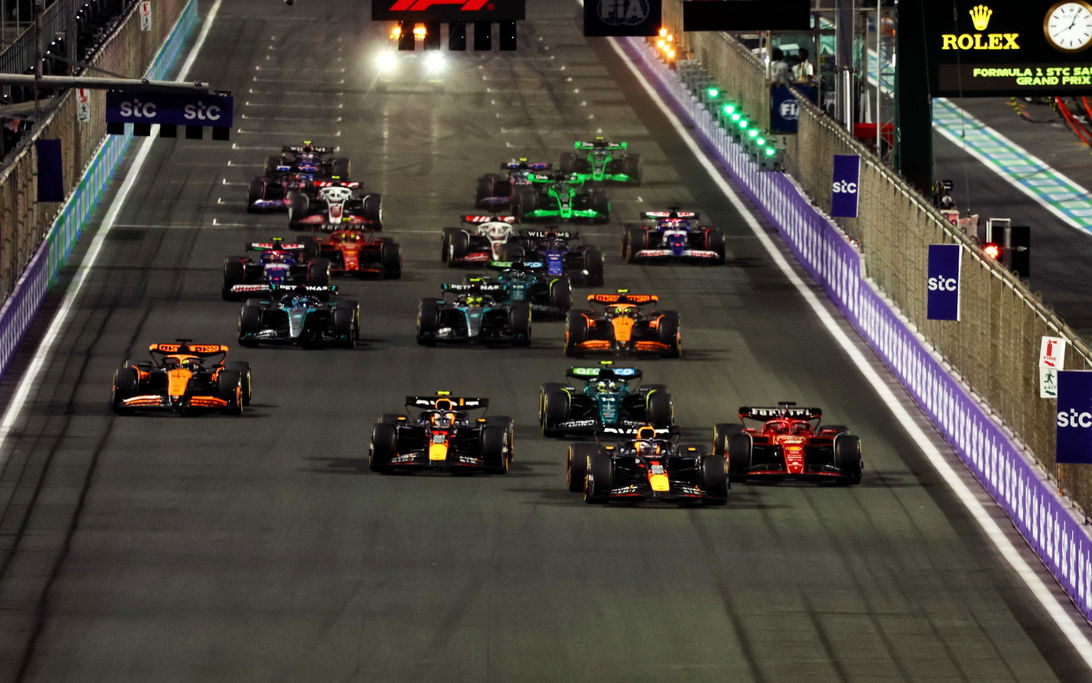 F1 Jeddah 2024 race start
