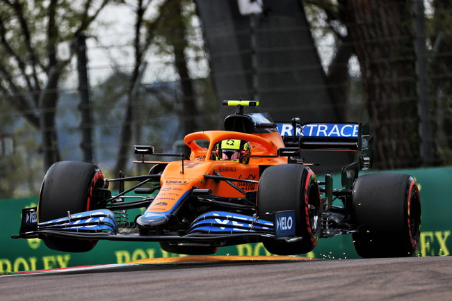 F1 Lando Norris Emilia Romagna Imola 2021 Qualifying Kwalificatie