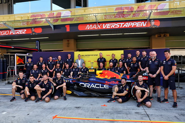 F1 Pitstop DHL Fastest Pit Stop Award 2022 Red Bull Racing