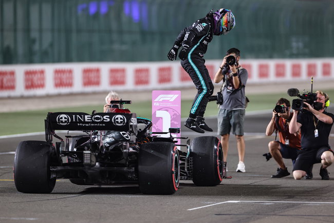 F1 poleposition Lewis Hamilton Grand Prix Qatar 2021