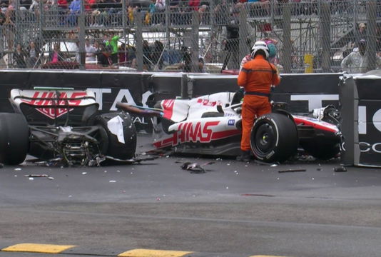 Schumacher crash Monaco