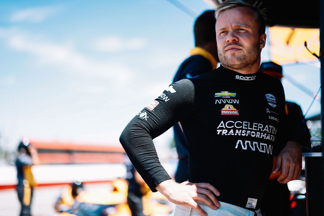 Felix Rosenqvist McLaren Arrows IndyCar Series driver