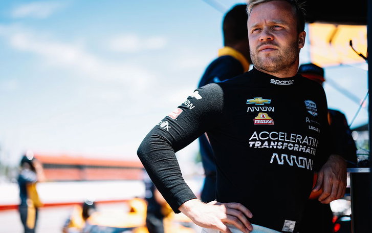 Felix Rosenqvist McLaren Arrows IndyCar Series driver