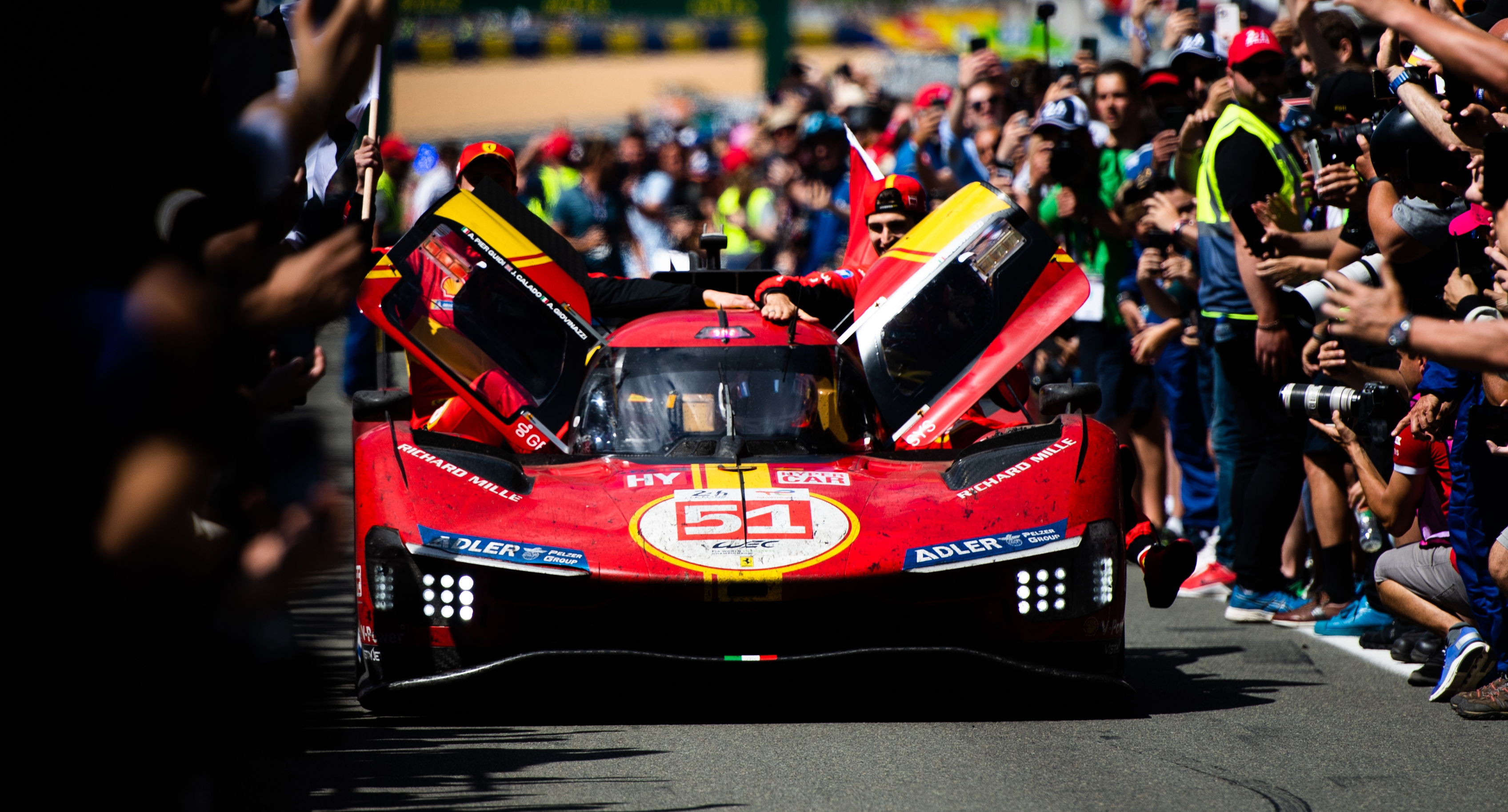 Ferrari le mans victory