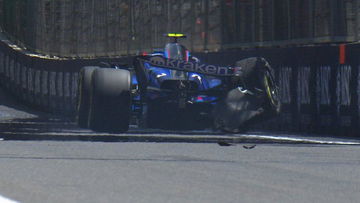 Video: Sargeant zet Williams in de muur, geeft Ferrari de schuld