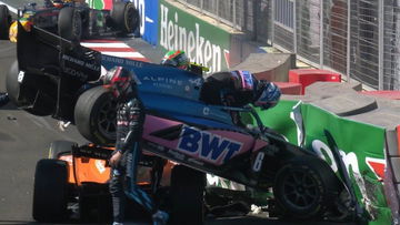 Video: Bizarre crash Formule 2, halo voorkomt ernstig incident