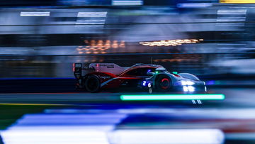Daytona 24 Hours resumes after six-and-a-half hour delay as Porsche lead