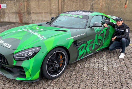 George Russell Nordschleife 2020 Mercedes