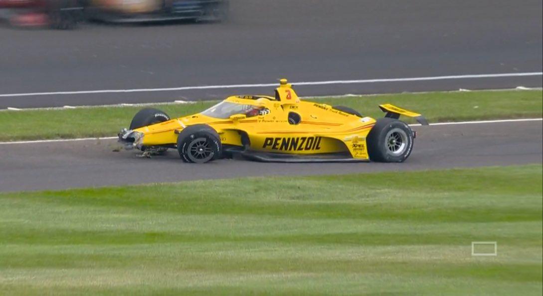 McLaughlin crash indy screenshot