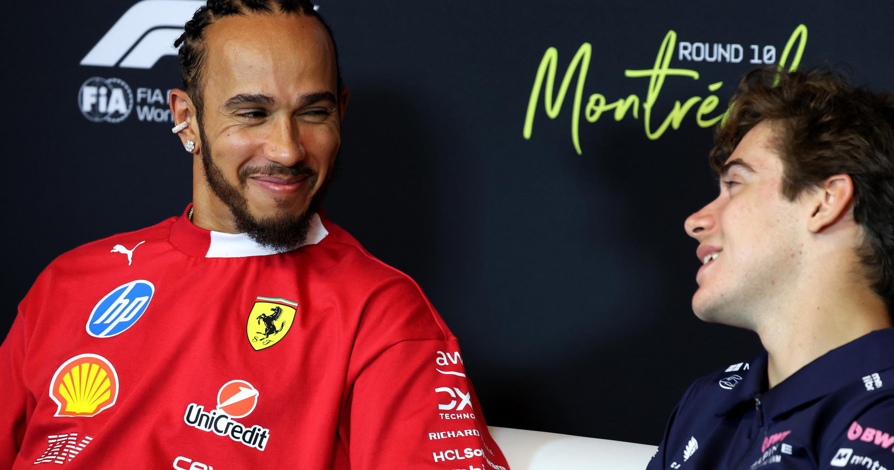 Lewis Hamilton caught swearing at Franco Colapinto in previously-unseen footage