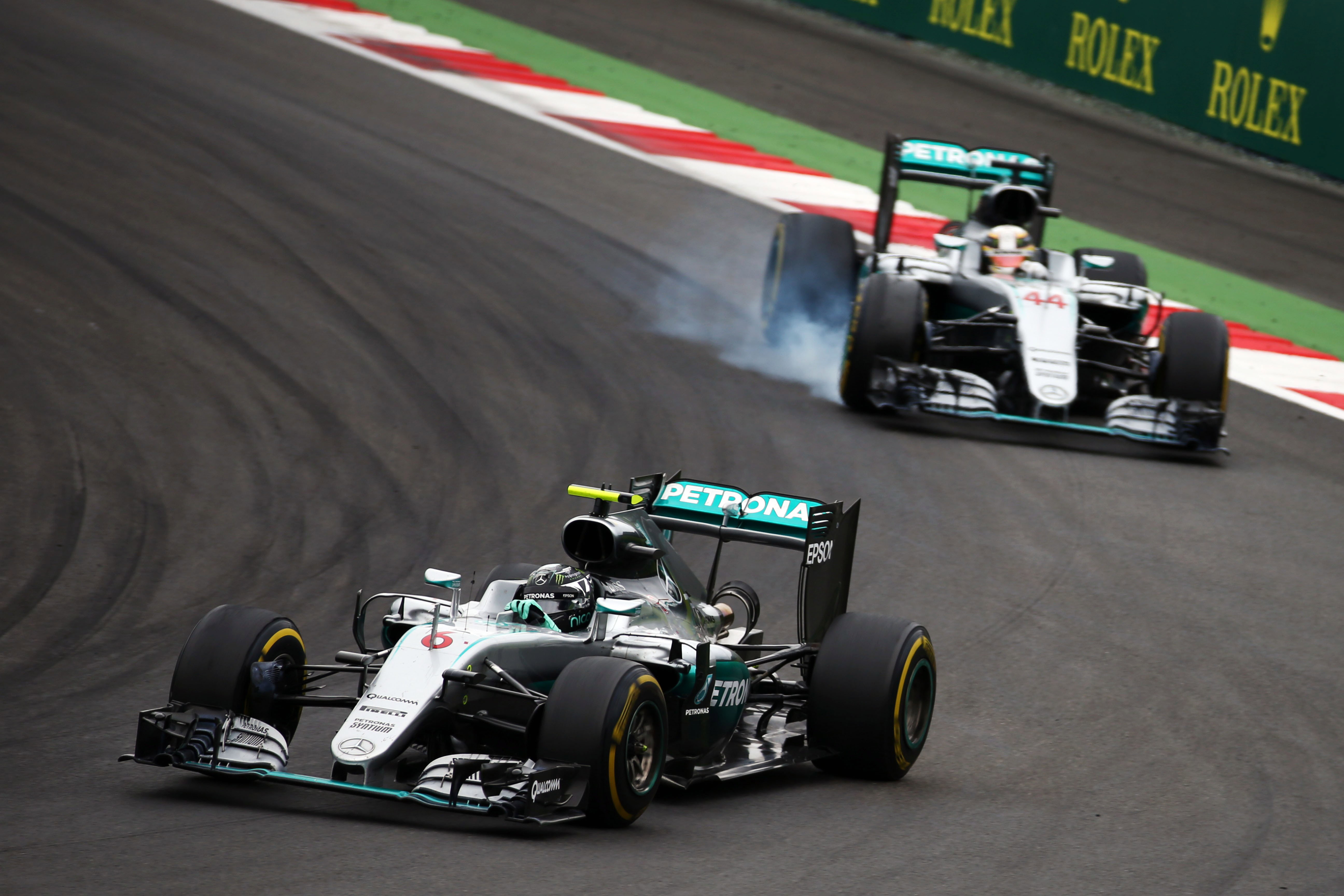 Hamilton Rosberg Austria 2016